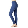 thumbnail image 1 of KOGMO Womens Premium Cotton Full Length Leggings Multi Colors (S-XL), 1 of 6