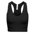 thumbnail image 1 of KOGMO Womens Ribbed Racerback Crop Tank Top, 1 of 5