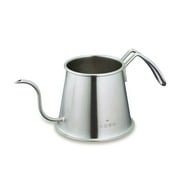 KOGU Super Extra Fine Spout Two Drip Pot Silver Stainless 17 oz 500 ml IH induction & Gas Safe Made in Japan