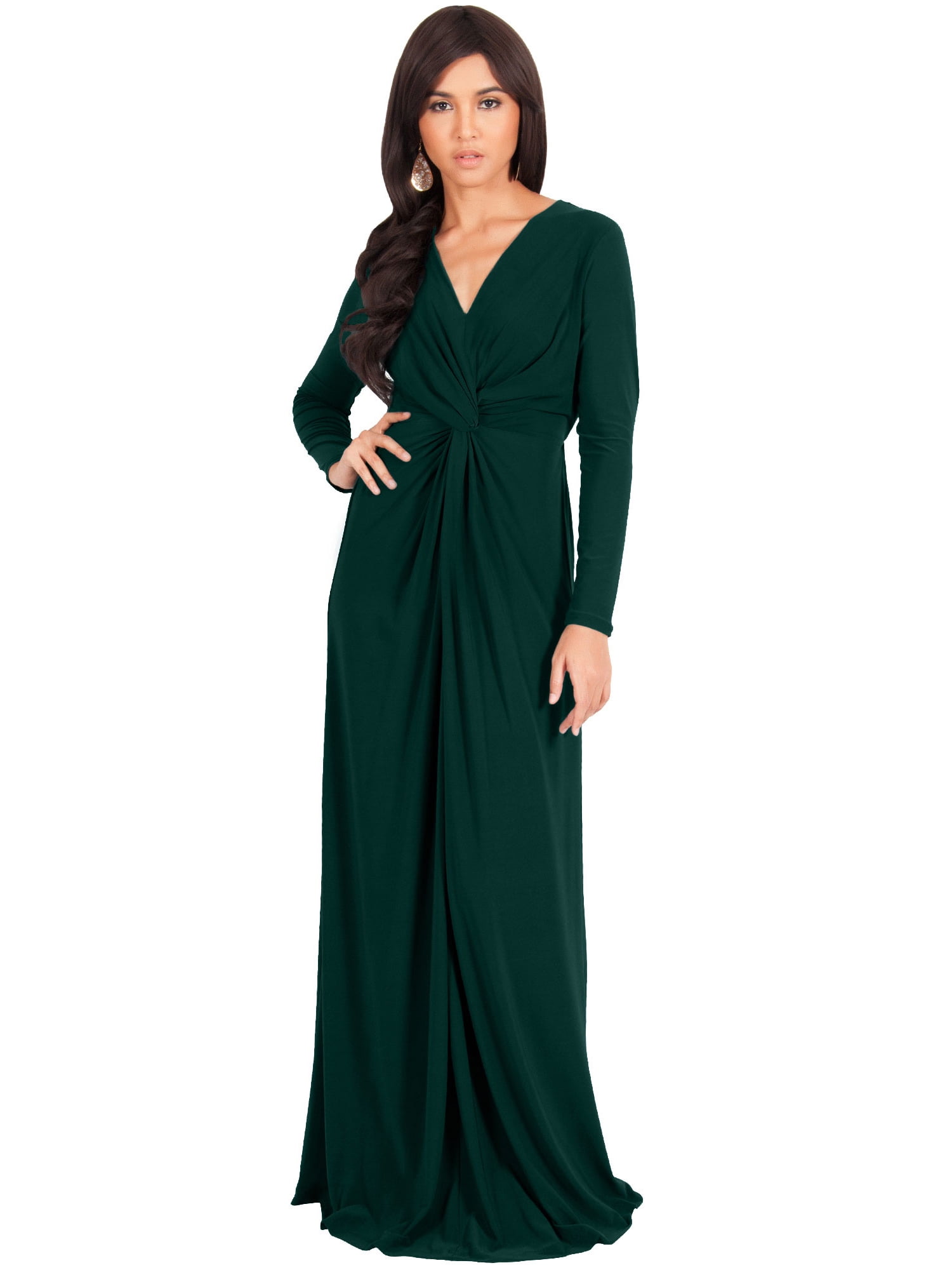 chinese dress ladies Asymmetric Sleeve Maxi Dress