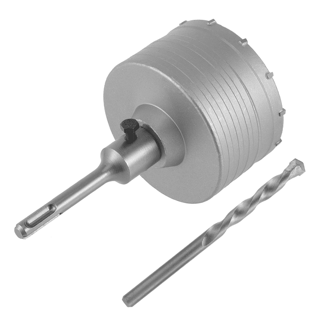 KOHAND 100 mm Concrete Hole Saw, 4 Inch SDS Plus Shank Hole Saw Drill