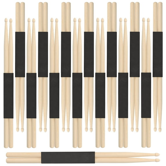 KOHAND 15 Pairs 5A Drumsticks, Wood Drum Sticks, Musical Instrument Drumstick