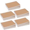 thumbnail image 1 of KOHAND 25 Pack A6 Top Sketchbook, Blank Kraft Sketch Pad with 60 Sheets/120 Pages for Drawing, Painting, Brown, 1 of 5