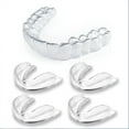 thumbnail image 1 of KOHEEL Custom Clear Dental Guard for Nighttime Teeth Grinding, Mouth Guard Stops Bruxism 4 Count, 1 of 6