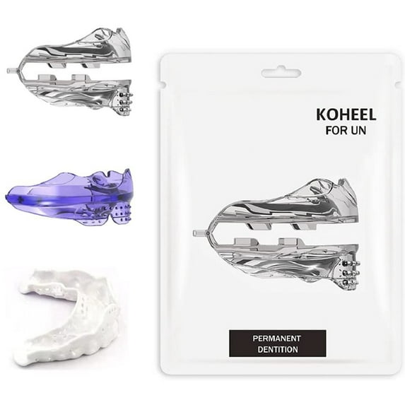 KOHEEL UN Teeth Straightener for Underbite Teeth with Teeth Straighten Aligner, Moldable Braces as Retainer