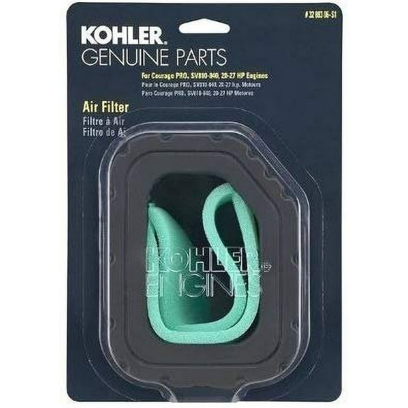 KOHLER 32 883 03-S1 Engine Air Filter With Pre-Cleaner Kit For Courage Twin SV710 - SV740