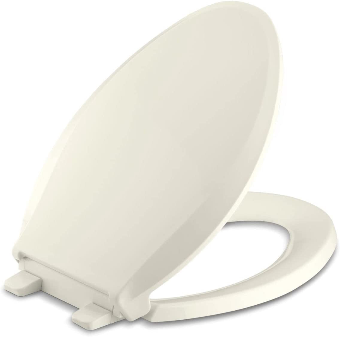 KOHLER 4636RL0 Cachet ReadyLatch Elongated Toilet Seat, QuietClose