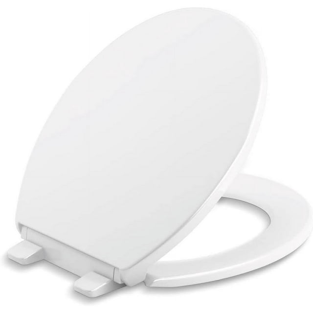 KOHLER 47750 Brevia Round Toilet Seat with QuickRelease Technology