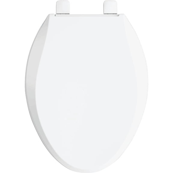 Kohler Cachet 75796-RL-0 Elongated Toilet Seat - Nightlight, Grip-Tight Bumpers - White — Residential Use, Standard Application