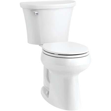 Kohler Cavata Round Front Toilet - High Efficiency, Hardware Included - 1 Pack, White