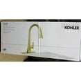 thumbnail image 1 of KOHLER Conti Brushed Moderne Brass Kitchen Faucet, 1 of 1