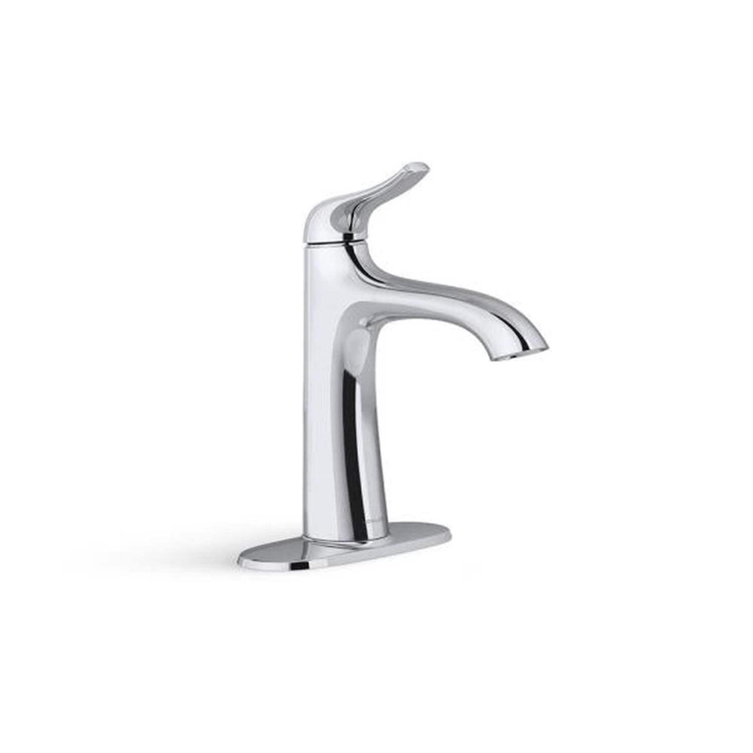 Easmor Polished Chrome Single Handle Bathroom Faucet