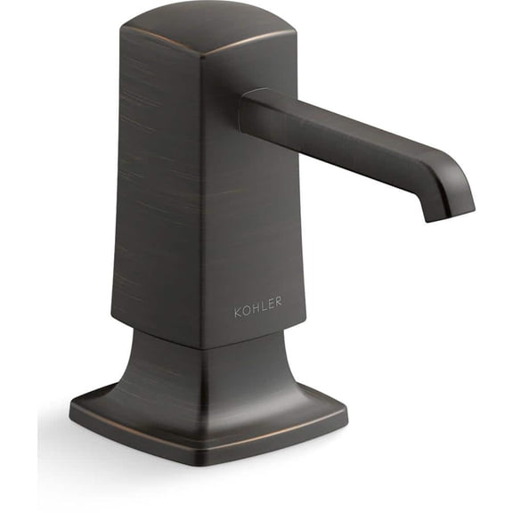 Open Box KOHLER Graze Soap/Lotion Dispenser in Oil-Rubbed Bronze