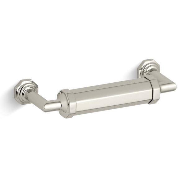 Kohler 13125-SN 3 in. Genuine OEM Cabinet Pull - Vibrant Polished Nickel