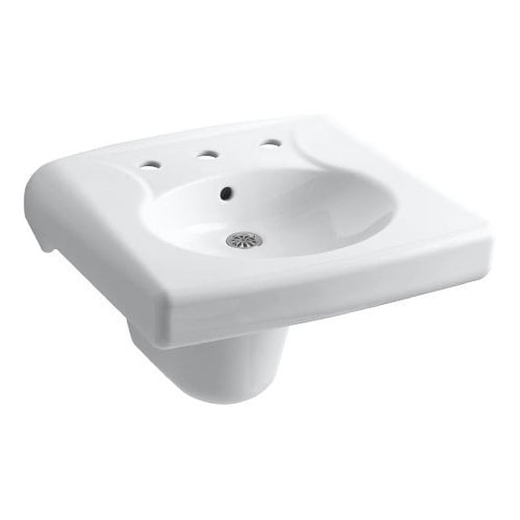KOHLER K-1999-8-0 BRENHAM SHROUD/LAVATORY- 8" CC