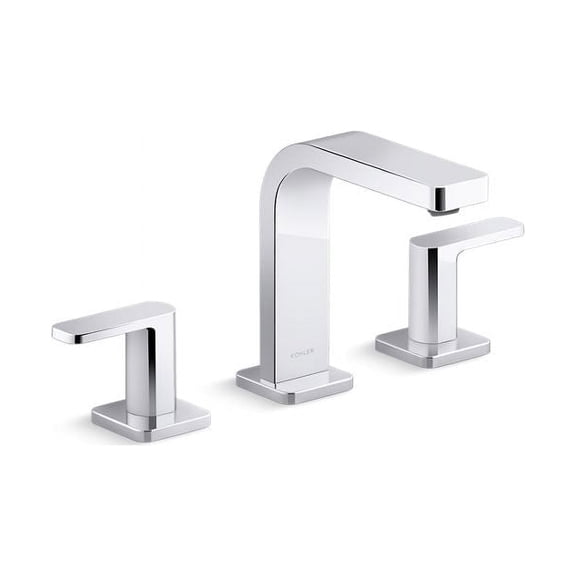 Kohler K-23484-4K Parallel 1.0 GPM Widespread Bathroom Faucet - Chrome