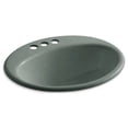 thumbnail image 1 of KOHLER K-2905-4-47 Farmington Drop-in bathroom sink with 4" centerset faucet holes, 1 of 9