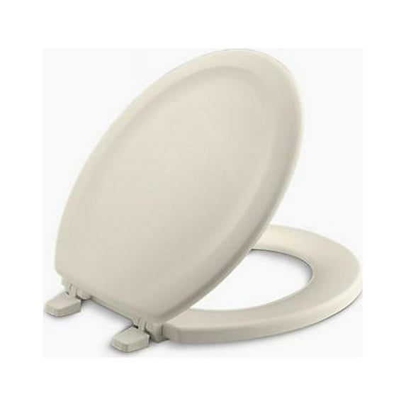 Stonewood Round Closed-Front Toilet Seat - Finish: Almond