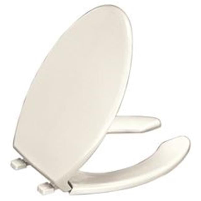 Kohler K4650 Lustra Elongated OpenFront Toilet Seat White