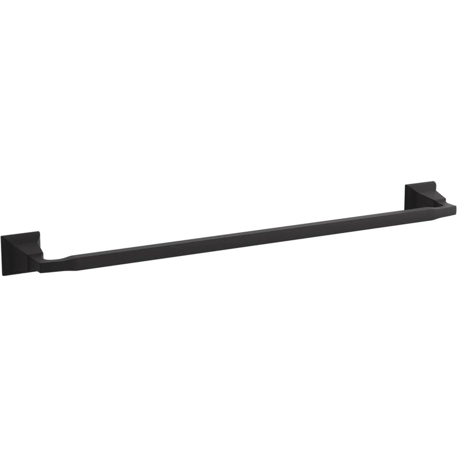 KOHLER Kallan 24 in. Towel Bar in Matte Black