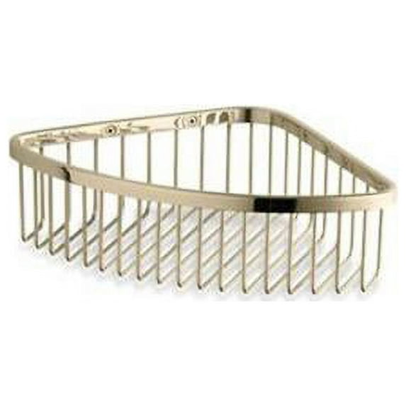 KOHLER Large Shower Basket in Vibrant French Gold