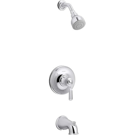 KOHLER Ludington Bath And Shower Faucet Trim Set (Polished Chrome)