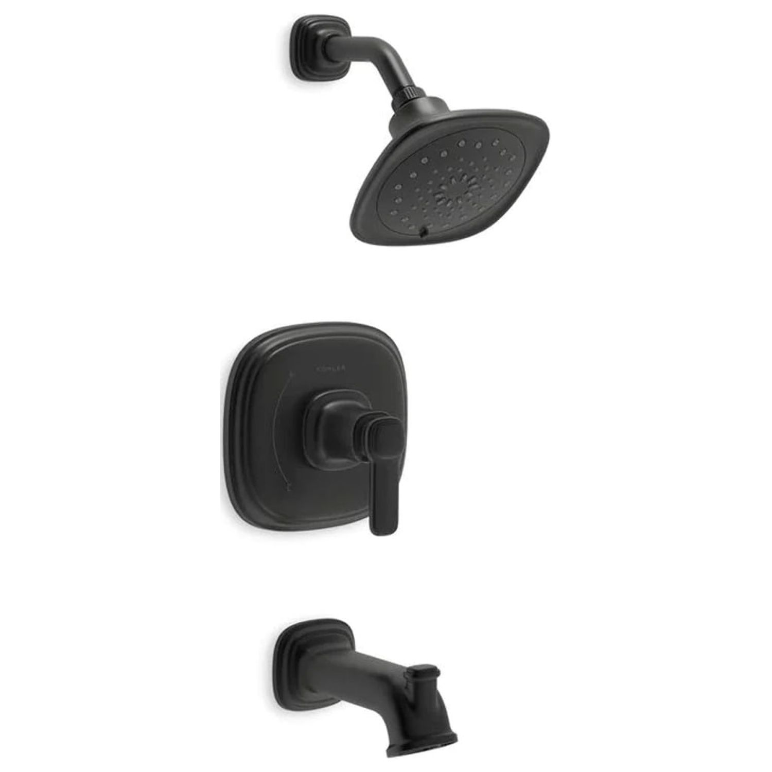 KOHLER Numista SingleHandle 3Spray WallMount Tub and Shower Faucet