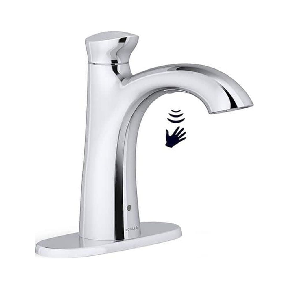 Open Box KOHLER Polished Chrome Bathroom Faucet