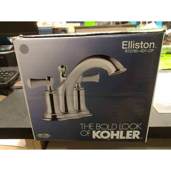 KOHLER R72780-4D1-CP Faucet With Pop Up Chr Lavatory