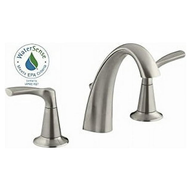 KOHLER/STERLING R370264DBN Nickle 8/16 Wide Lav Faucet