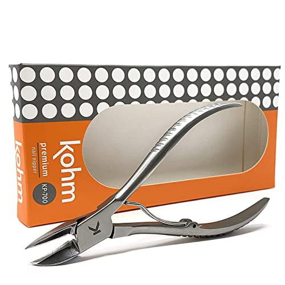 KOHM Ingrown Toenail Clippers Thick Nails 5 Long KP 700 Heavy Duty Stainless Steel Toe Nail Nippers Tool Men Women Seniors Adults Professional Podiat 3cb541a2 5ade 49f8 8e4d 16a200b479be.b4c34be7d9c7833ec28092d7397efac0