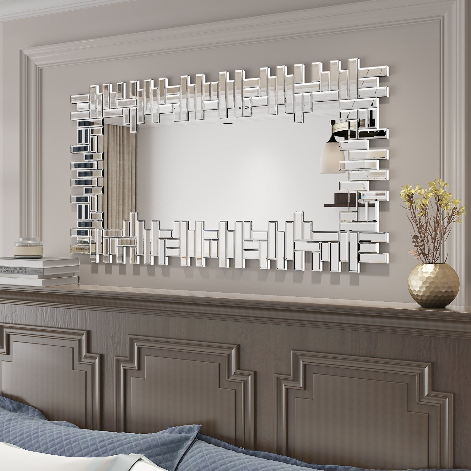 KOHROS Modern Decorative Wall Mirror - Walmart.com