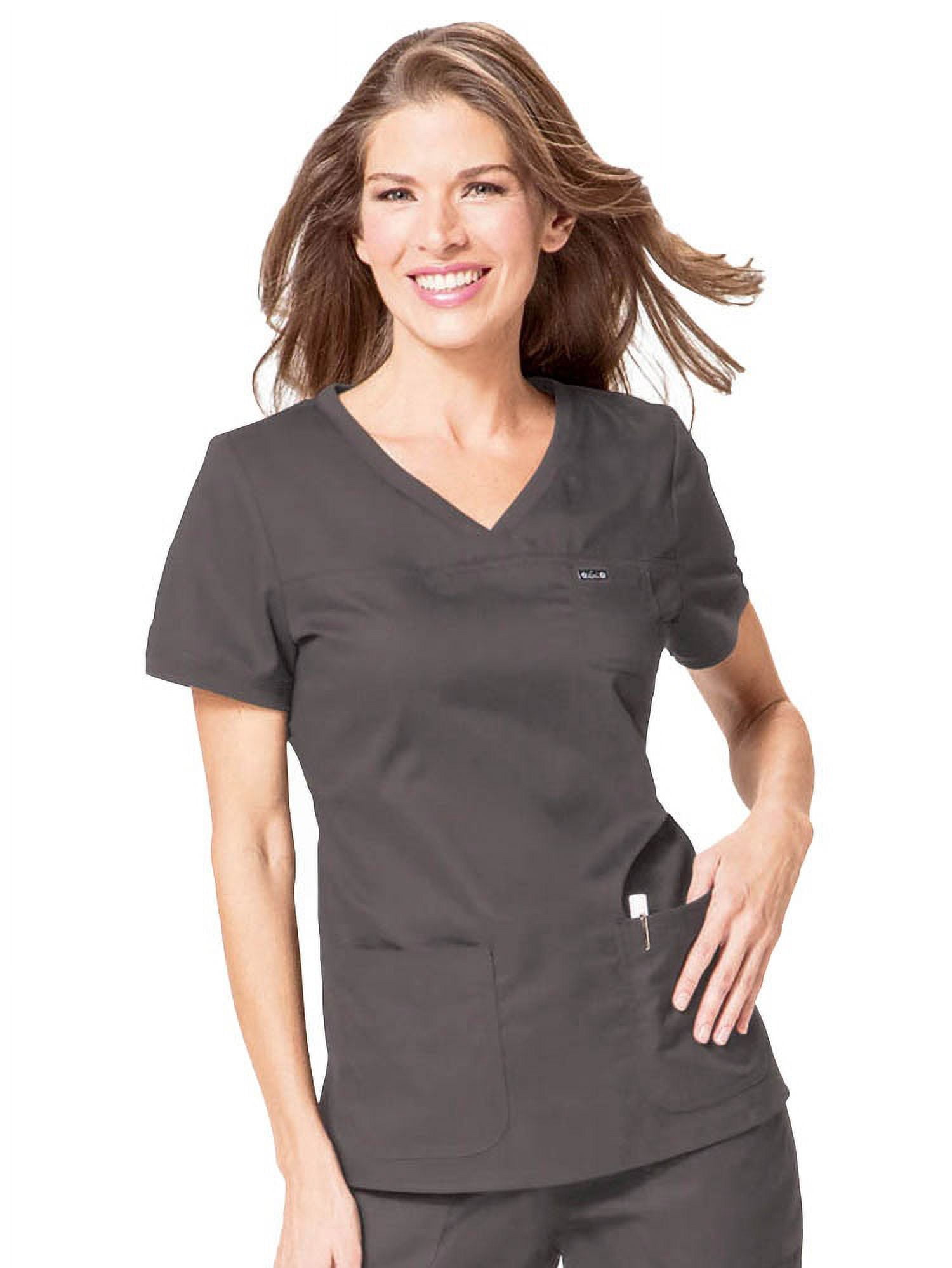 247 Koi Classics Nicole Top - Women's Scrub Top (Cotton) - Daily Scrubs