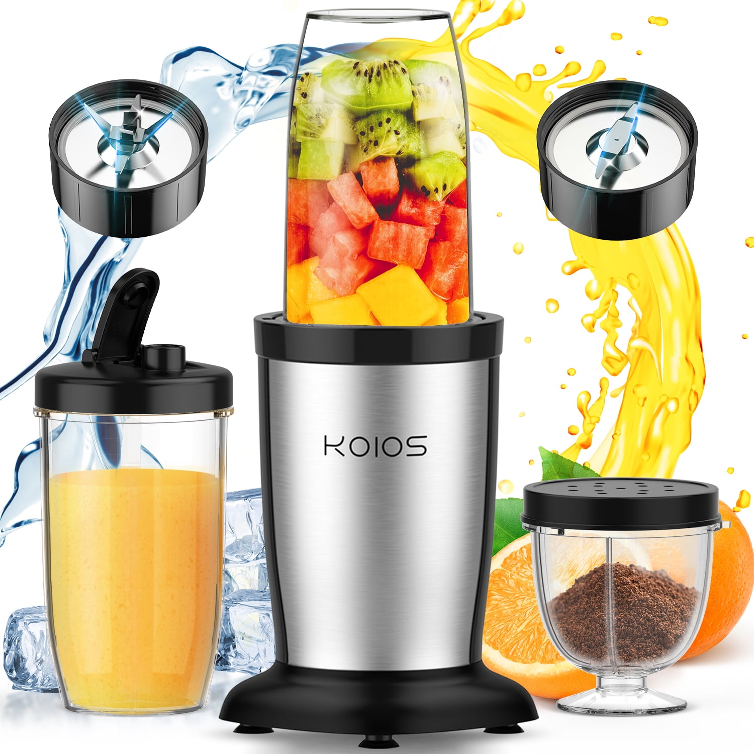 KOIOS 850w Portable Personal Blender Blender 11 Pieces Smoothie Blender