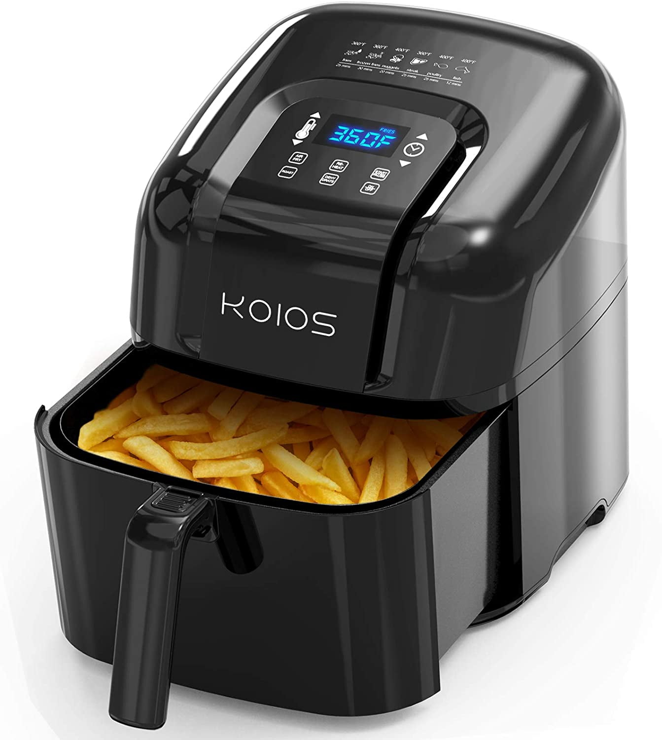 KOIOS XL Power Air FryerMachine, Electric Hot Air Fryer Oven/7.8 QT