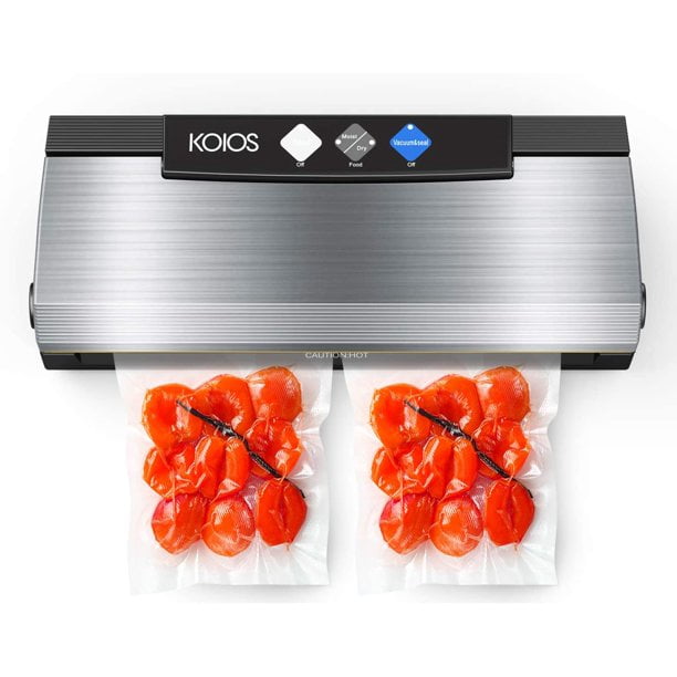 KOIOS Vacuum Sealer, 80Kpa Automatic Food Sealer with Cutter, 10