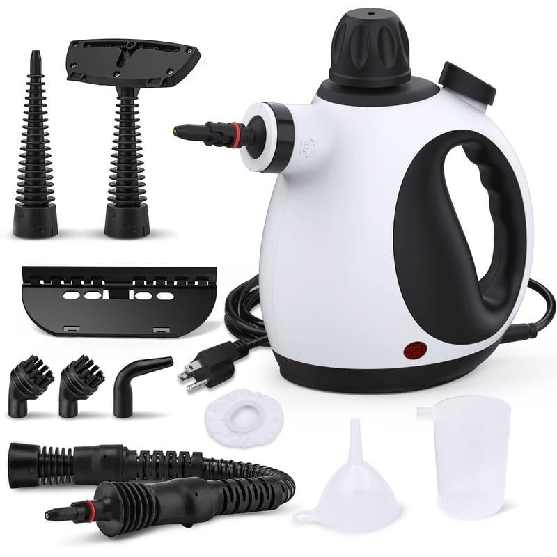 KOITAT Handheld Steam Cleaner, Steam Cleaner for Home with 10 Accessory ...
