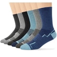 thumbnail image 1 of KOITHOT 6 Pairs Men Wool Socks Thermal Winter Warm Outdoor Work Boot Hiking Socks for Men & Women, 1 of 6