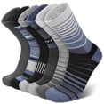 thumbnail image 1 of KOITHOT 6 Pairs Wool Socks for Men, Crew Men Socks Hiking Wool Socks, 1 of 6