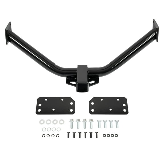 KOJEM 2" Receiver Trailer Hitch Compatible with 2007-2013 Acura MDX Models Class 3 Black Steel