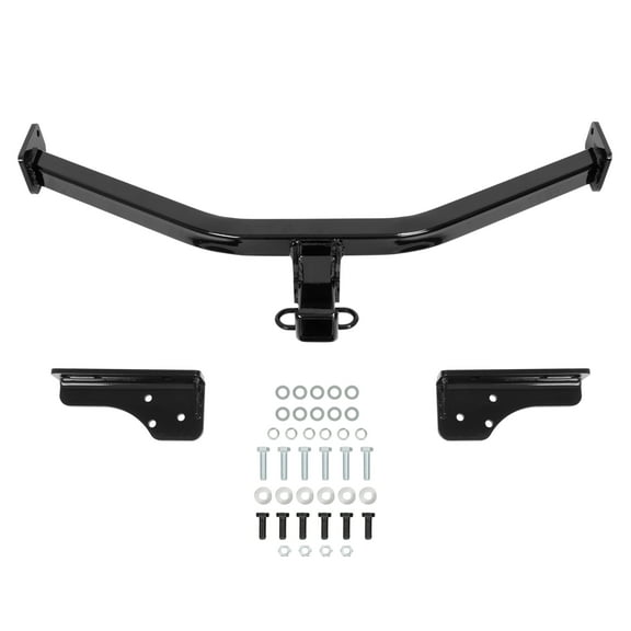 KOJEM 2" Receiver Trailer Hitch Compatible with 2022-2025 Nissan Pathfinder & Infiniti QX60 Black Steel