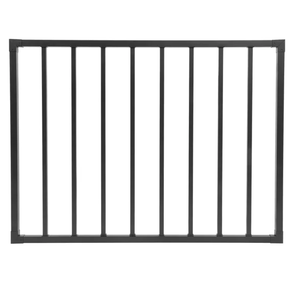 KOJEM 38"x48" Deck Fence Gate Kit Powder Coated Includes Hinges and Security Latch