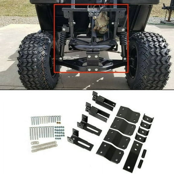 KOJEM 4" Block Golf Cart Lift Kit for Yamaha G14/G16/G19 Models