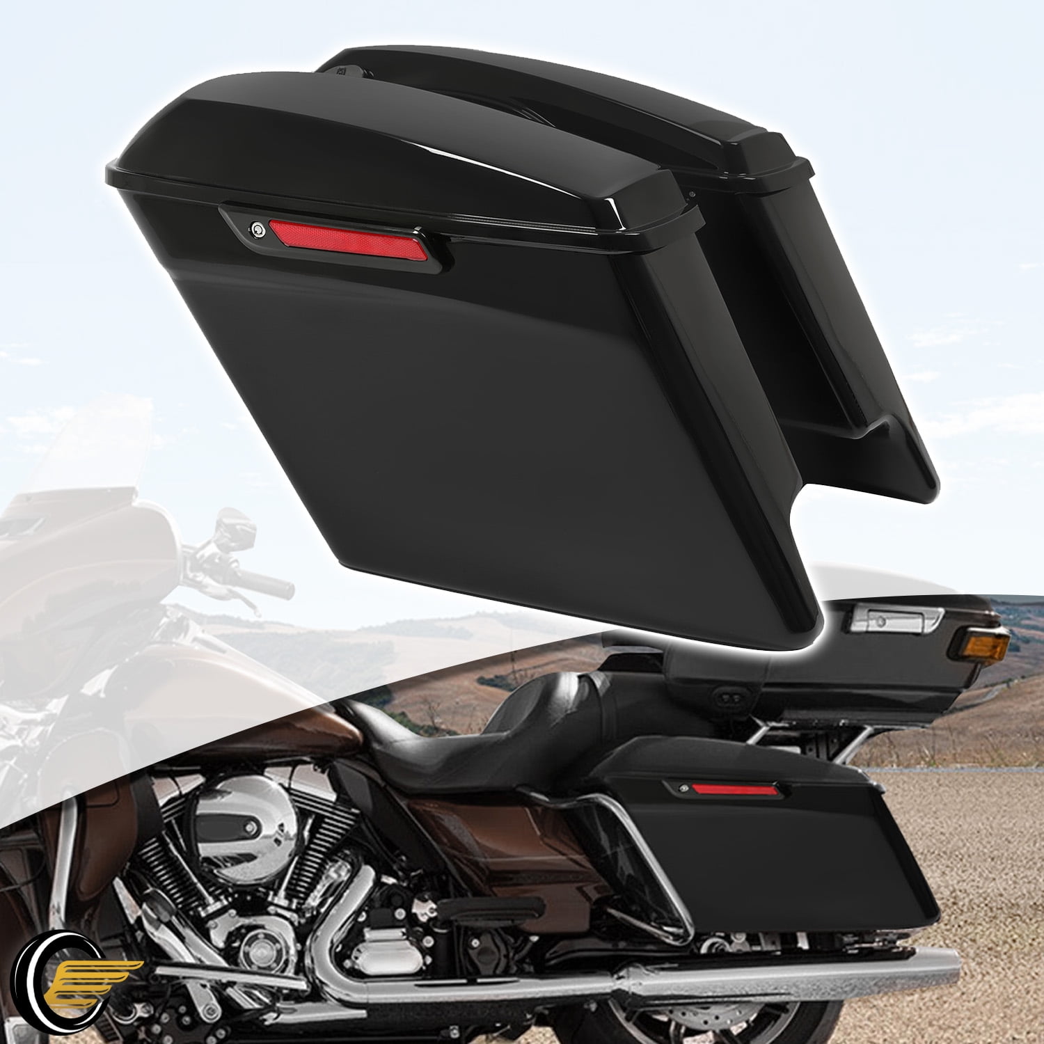 Plastic saddlebags hotsell