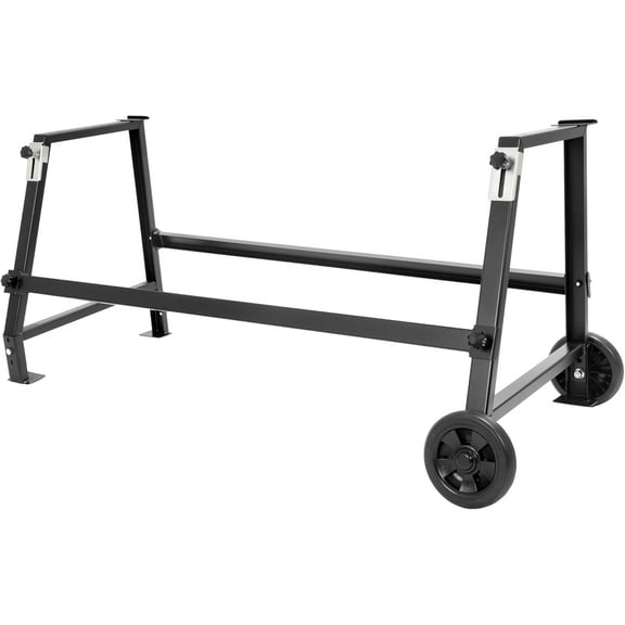 KOJEM Adjustable Brake Stand Fits All Series Brakes W/2 Wheels Steel Powder Coated Black for Inside Trailer and Cube Van