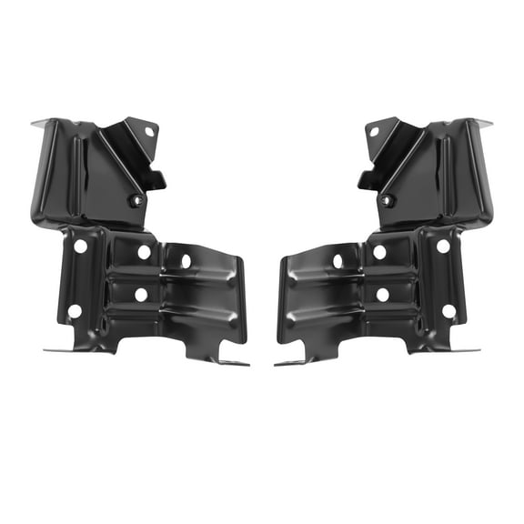 KOJEM Bumper Bracket Pair Fit for 2011-2014 GMC Sierra 2500 HD Sierra 3500 HD,2012 2013,Set of 2 Front LH & RH,Outer