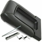 KOJEM Center Console Lid, Fits For 1999-2007 GMC Chevy Silverado, Armrest Latch Replacement, # 19127364
