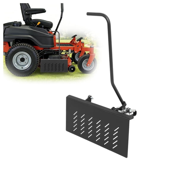 KOJEM Chute Blocker Compatible with Most Zero-Turn Mowers Hustler, John Deere, Kubota, Ariens, Bobcat Black Steel Powder Coated