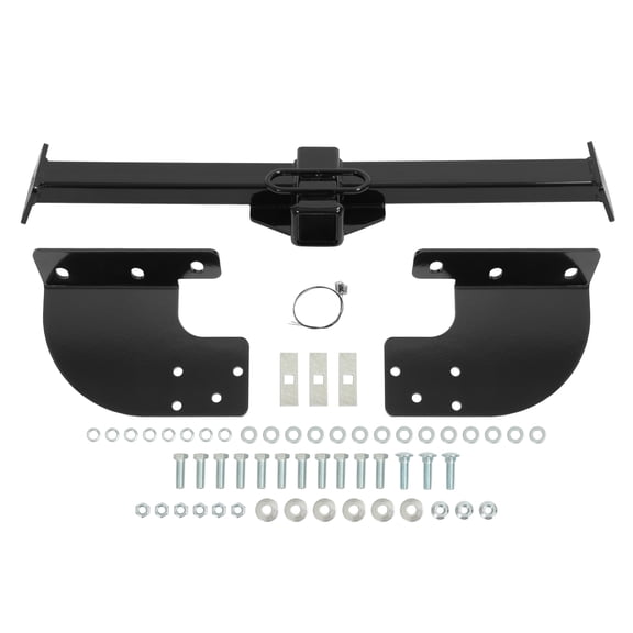 KOJEM Class 3 Trailer Hitch 2-Inch Receiver Compatible with 2011-2023 Dodge Charger / 2011-2023 Dodge Challenger / 2015-2023 Chrysler 300 Tow Hitch Powder Coated Steel