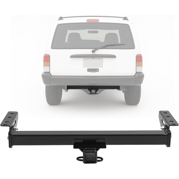KOJEM Class 3 Trailer Tow Hitch, 2 Inch Receiver Compatible with 1984-2001 Jeep Cherokee All Models